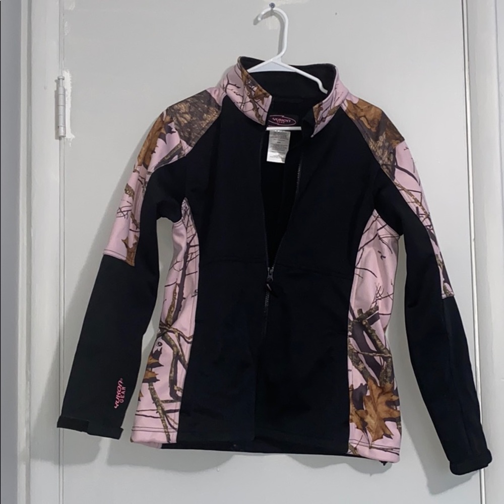 COPY - Yukon gear Soft shell pink camo Jacket